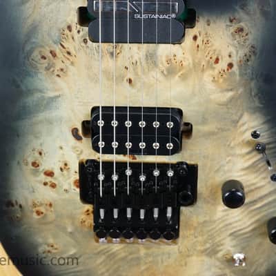 Schecter Reaper-6 FR S Sustainiac - Satin Charcoal Burst image 6