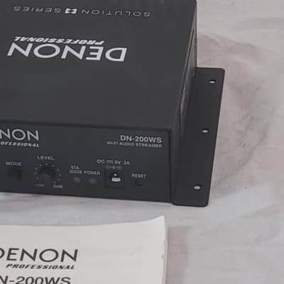 Denon DN-202WS Wireless Audio Transmitter 2010s - Black image 1