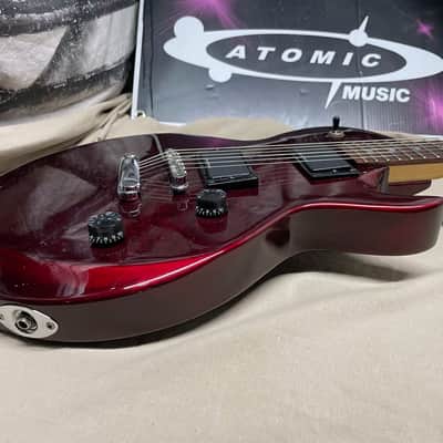 ESP LTD Eclipse Bolt-On Neck Singlecut Guitar - locking tuners missing backs! Red image 7