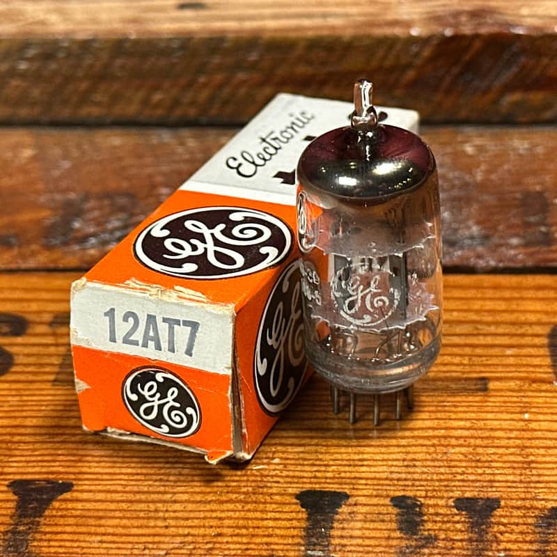 Vintage GE 12AT7 Preamp Tube ECC81 Valve General Electric #247 image 1