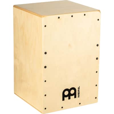 Meinl 11 3/4” x 18” Snarecraft Cajon - Baltic Birch Frontplate image 1