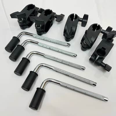 Roland MDH-6U V-Drum 1.5 inch Rack Clamp + L Arm - Pad Tom Snare Mount 7U FIVE PACK image 3