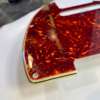 Custom Relic'd "Boots" Aged Fender 8 Hole Telecaster Pickguard Wide Bevel Celluloid Tortoiseshell image 3