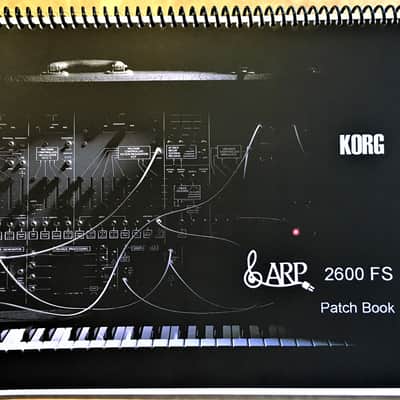 Korg ARP 2600 FS Patch Book