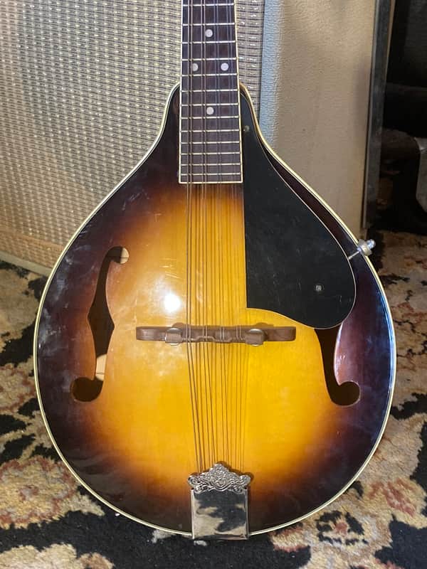 Bradley A-100 Mandolin c. 1980? - Sunburst image 1