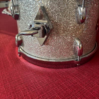 Gretsch USA Custom - Silver Glass Glitter 20, 12, 14 image 14