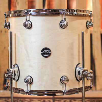 DW Performance Satin Natural Floor Tom - 14x16 image 1
