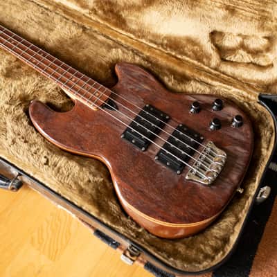 Wal Mk1 Custom Bass 1981. Padouk/Mahogany image 1