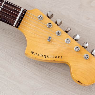 2025 Nash S-67 S-Style Electric Guitar Sonic Blue Medium Aged w/ Lollar, Case & Tags image 4