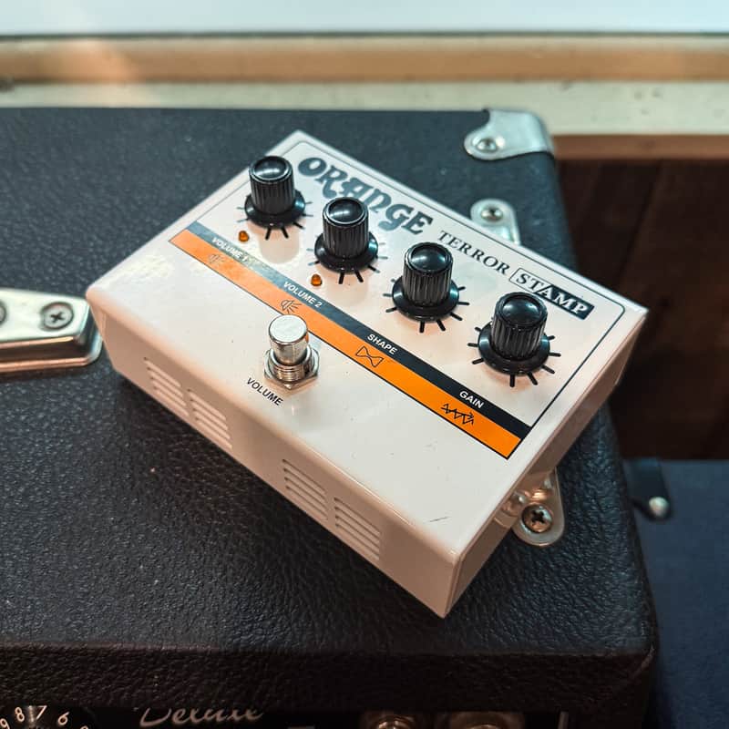 Orange Terror Stamp 20-Watt Pedalboard Guitar Amp - White image 1