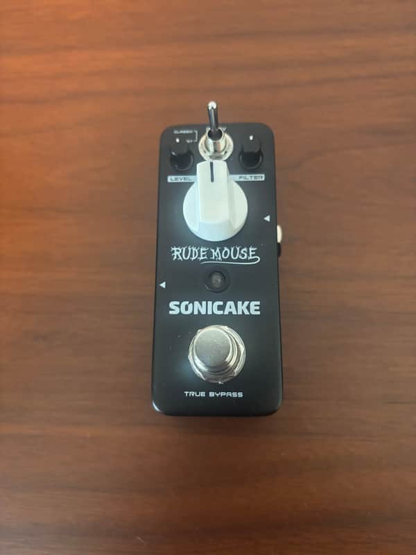 SONICAKE Rude Mouse Distortion Pedal 2026 - Black