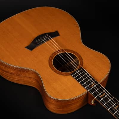2004 Taylor 714-L30 Limited Edition 30th Anniversary - Natural | USA Grand Auditorium Fallen Leaves Inlays Pickup | OHSC image 8