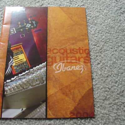 Ibanez 2004 Ibanez  full line color catalog image 3