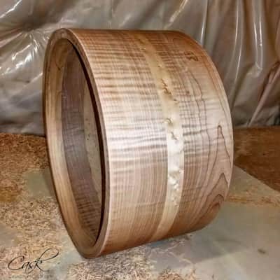 Cask Drum Craft/Dunnett Classic Solid Maple 2020 - Hand-rubbed Natural Antique Oil (14 coats) image 9