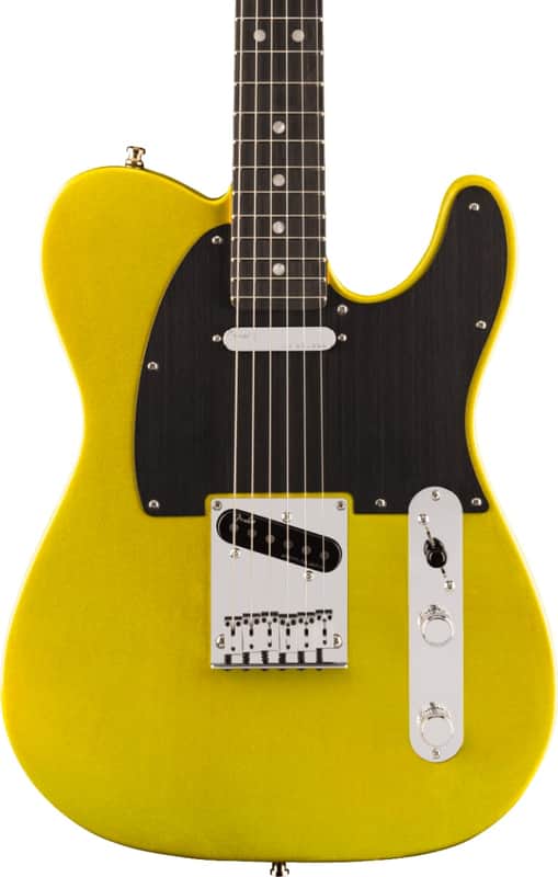 Fender American Ultra II Telecaster Electric Guitar, Ebony Fingerboard, Solar Flare image 1