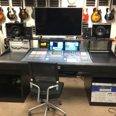 Midas  Pro9 - surface and DL371 engine Includes DL351, DL451, ,k&t dn9650 with Madi, k&t dn9331 EQ & custom made desk by sound dogs image 1