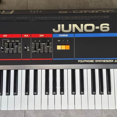 Roland Juno-6 Polyphonic Synthesizer w Tubbutec MIDI mod image 3