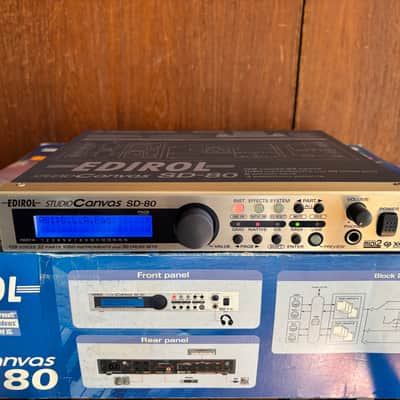 Edirol SD-80 Studio Canvas 128-Voice USB Sound Module w/ box Roland image 2