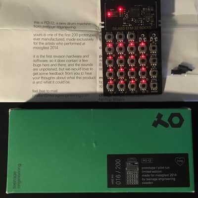 Rare Moogfest Special/Teenage Engineering Silabs EFM32 Rocks #016 of 200 in Box image 5
