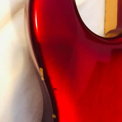 Fender Strat Plus Deluxe with Maple Fretboard 1988-1993 - Crimson Frost image 12