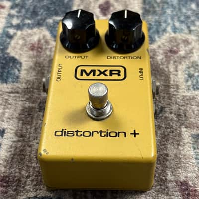 1981 MXR Distortion + Plus Vintage Block Logo Guitar Effect Pedal W/ LED & 1/8” Power! image 2