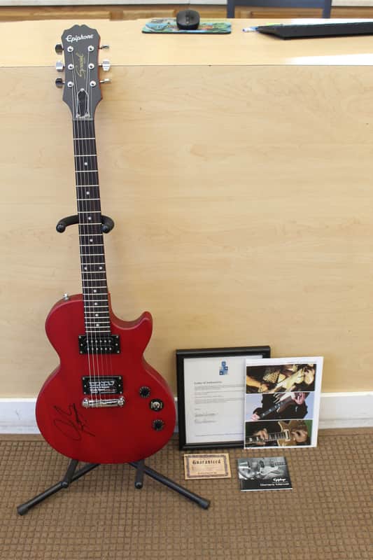 Epiphone Special Model Autographed by Joe Bonamassa w.COA & CaseA image 1