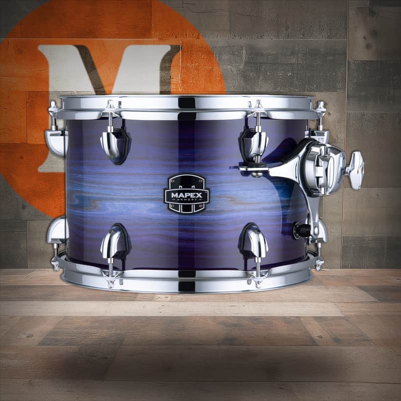 Mapex Armory 8 In. X 7 In. Mounted Tom - Night Sky Burst (ART807VL) image 1