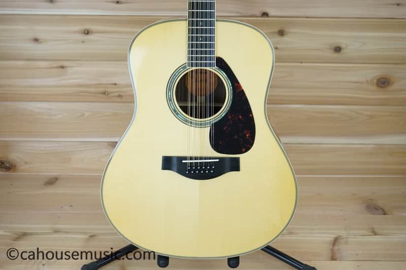 Immagine Yamaha LL16-12HB ARE 12-String Jumbo Acoustic-Electric - Natural - 1