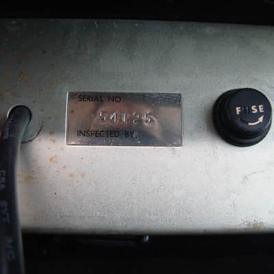 Vintage Univox Lead Model Tube Guitar Amplifier Combo Amp 2x12 image 10