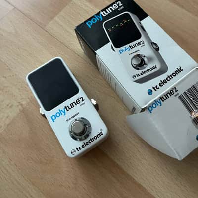 TC Electronic PolyTune 2 Mini Tuning Pedal 2010s - White image 3