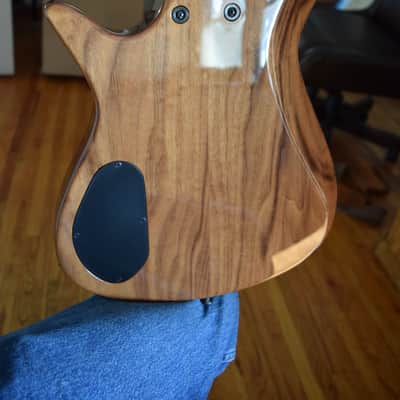 Kiesel Zeus Bass, 5 string ZB5 model , 2018 , exotic wood build, Outstanding condition & tone image 14