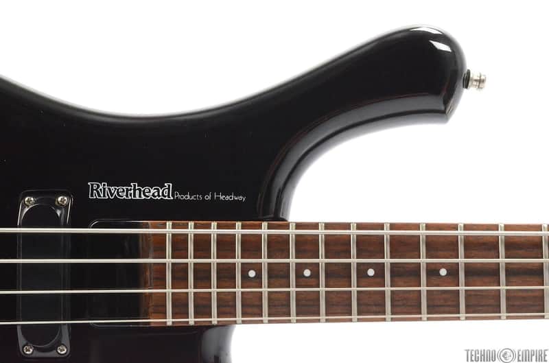 1984 Headway Riverbed RJB-900 Jupiter Electric Bass Guitar w/ Hard