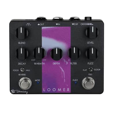 Keeley Loomer Fuzz Reverb - Black/Purple image 1