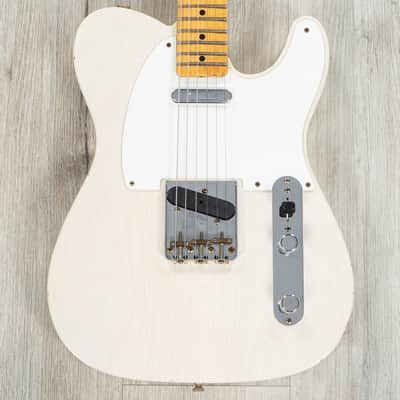 Fender Custom Shop 1959 Telecaster Journeyman Relic Guitar, Maple Fingerboard, Aged White Blonde image 2