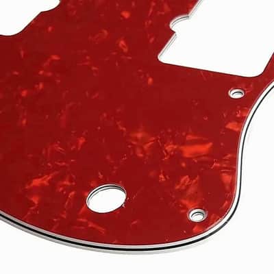 Jazzmaster Style Red Pearl Guitar Pickguard Scratch Plate image 3