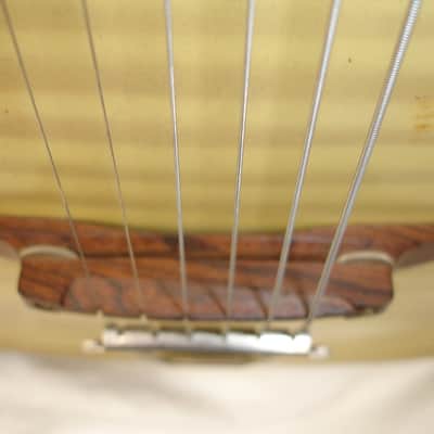 Vintage 1960's Kay K6868 Style Leader Archtop Acoustic Guitar Honey Blonde image 5