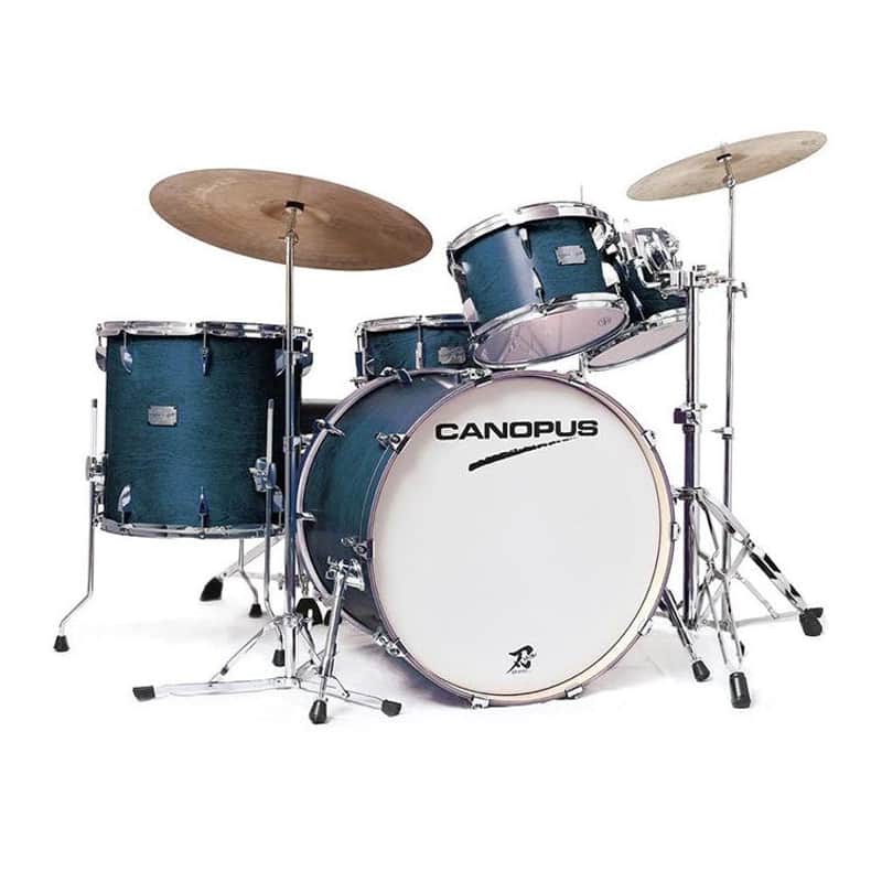 Canopus Yaiba 4pc Groove Kit Indigo Matte Lacquer image 1