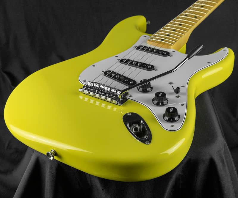 Fender MIJ Limited International Color Stratocaster 2022 - Monaco Yellow image 1