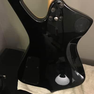 Ibanez Iceman IC300 black w/ Dimarzio evolution pickups image 4