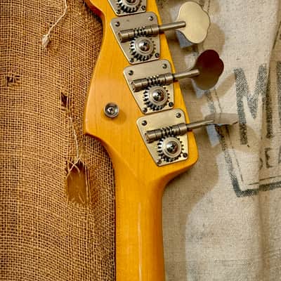 Fender MIJ '62 Reissue Precision Bass 1989 - 3 Tone Sunburst image 10