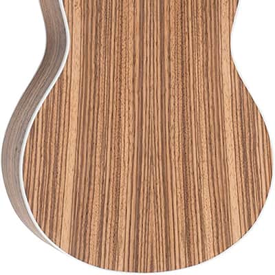 Hilo 2954 Zebrawood Soprano Ukulele - Premier Series image 2