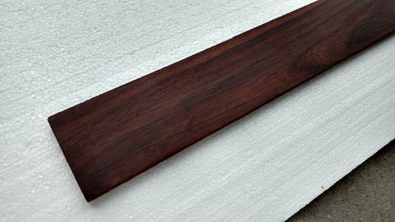 Brazilian Rosewood Fingerboard Blank Old Growth 1860s 1/2" Thick image 1