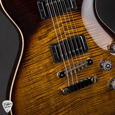 PRS Eddie's Guitars Wood Library McCarty 594 Singlecut Brazilian/Rosewood Neck - Black Gold Burst #417393 image 12