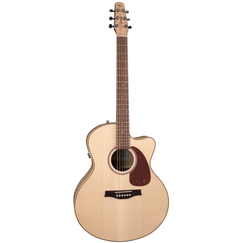 Seagull Performer Mini Jumbo HG Presys II - Rosewood Fingerboard, Natural image 1