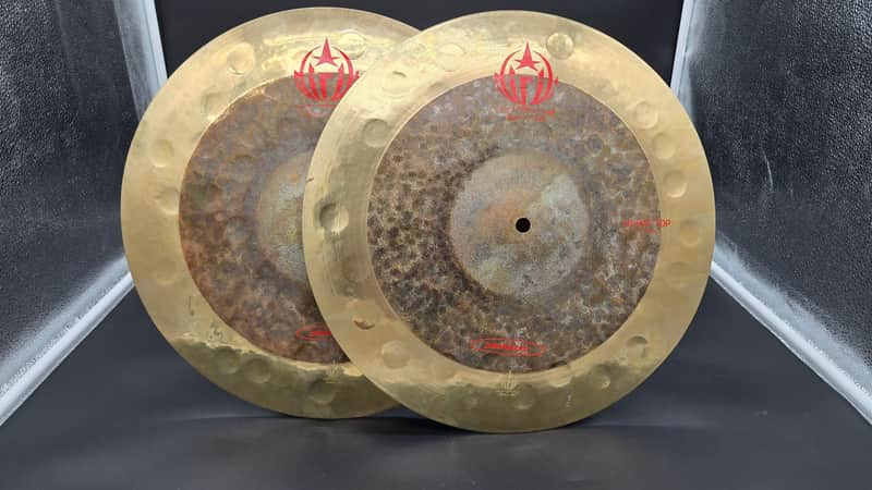 Murat Diril Shehrazad 15" Hi hats UnLathed image 1