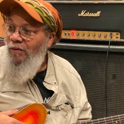 César Diaz modded 50 watt Marshall Head Owned by Dr. Know of Bad Brains image 2