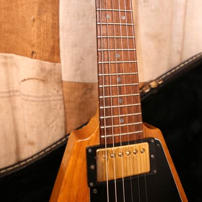 Hamer Vector Korina Limited Edition Flying V #27 of 72 1997 Korina image 5