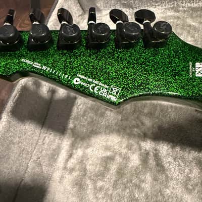 ESP LTD SCT-607B Stephen Carpenter Signature 2019 - Present - Green Sparkle image 10
