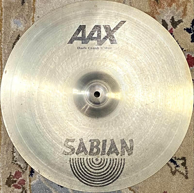 Sabian AAX 16” Dark Crash - 932g - Good Condition - We Ship Fast! image 1