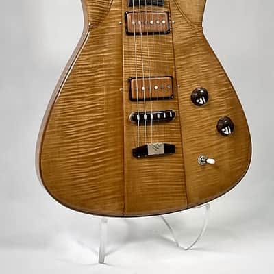 Jesselli Guitars “3-Piece Special” Flame Maple. Fully Hollow & Carved 2021 / NEW (Authorized Dealer) image 4